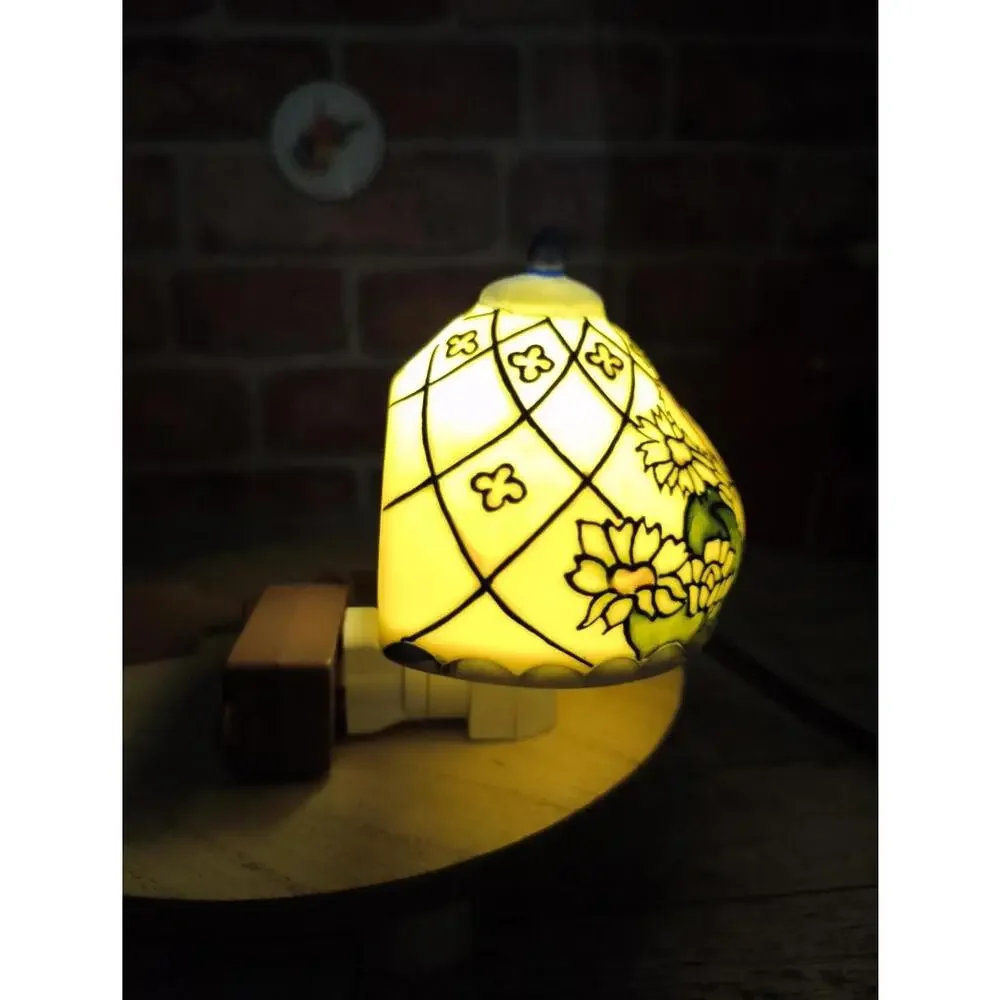 Boyds Bears Glowscapes Collection Blossoms of Friendship Nightlight #811804 HTF